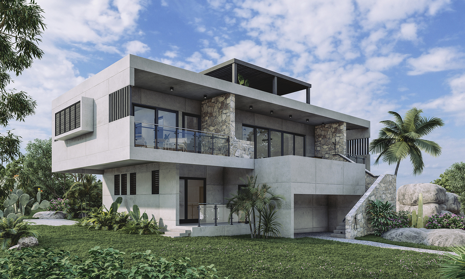 3D view of project
